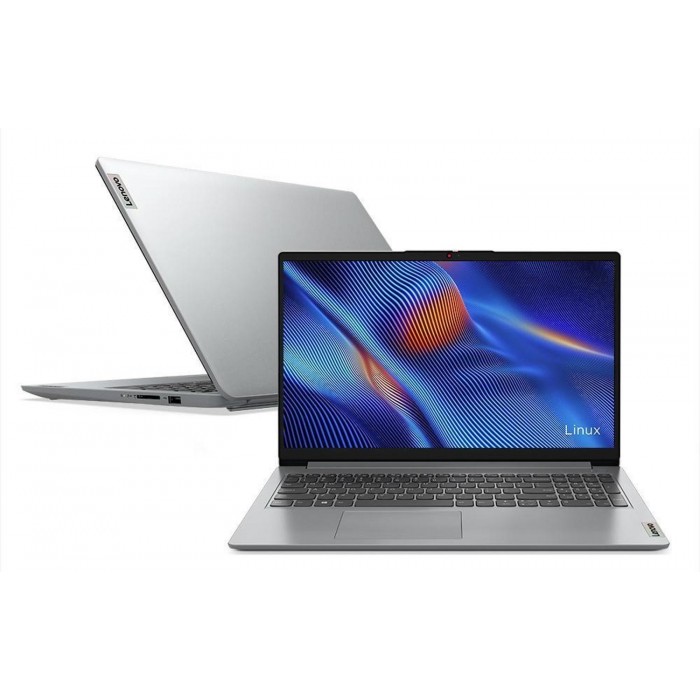 Oferta Relâmpago Notebook Lenovo Ideapad 1 R5-7520u, 8GB, 512GB SSD, Windows 11, 15.6" 82x5s00500 Cloud Grey